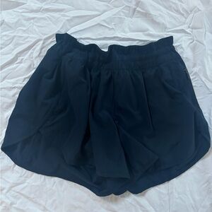 Lululemon navy track that short 3”